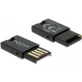 Micro usb Deltaco Micro-USB OTG Card Reader + USB (91603)