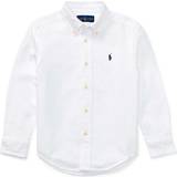 Hvid Skjorter Børnetøj Polo Ralph Lauren Boy's Slim Fit Oxford Shirt - White