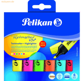 Pelikan Marker penne Pelikan Textmarker Highlighter 490 6pcs