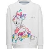 Disney - Piger Overdele adidas Girl's Disney Daisy Duck Hoodie - White/Clear Sky (HA6573)