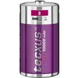Batterier - Kamerabatterier - NiMH Batterier & Opladere Tecxus D Mono NiMH Compatible