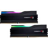 Belysning - Sort RAM G.Skill Trident Z5 RGB Black DDR5 6400MHz 2x16GB (F5-6400J3239G16GX2-TZ5RK)