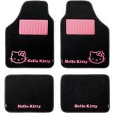 Hello Kitty Legemåtter Hello Kitty Bil gulvmåtte sæt KIT3013 Universal Sort Pink (4 pcs)