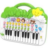 Elefanter Legetøjsklaverer Happy Baby Animal Keyboard
