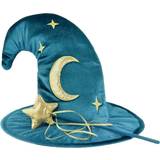 Turkis Hovedbeklædninger Den Goda Fen Tryllekunstner Hat og Tryllestav til Børn