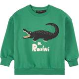 Mini Rodini Sweatshirts Mini Rodini Crocodile Sweatshirt - Green (2222013275)