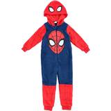 Spiderman Nattøj Boy's Spider-Man Pajama Onesie - Blue