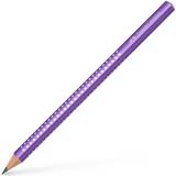 Faber castell jumbo grip farveblyanter Faber-Castell Jumbo Sparkle Graphite Pencil Pearl Lilac