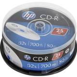 CD Optisk lagring HP CD-R 700MB 52x Spindle 25-Pack