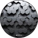 Polyester Tasker & Covers Sharkoon SKILLER SFM11 Hex Floor Mat - Black/White