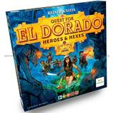 Familiespil - Korttrækning Brætspil Quest for El Dorado: Heroes & Hexes