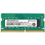 4 GB - Grøn - SO-DIMM DDR4 RAM Transcend JetRAM SO-DIMM DDR4 3200MHz 4GB (JM3200HSH-4G)