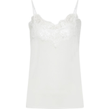 Soaked in Luxury Dame Overdele Soaked in Luxury Clara Singlet Top - White