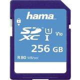 Hama 256 GB Hukommelseskort Hama SDXC Class 10 UHS-I U1 80MB/s 256GB