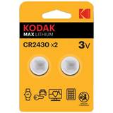 Kodak Batterier Batterier & Opladere Kodak CR2430 2-pack