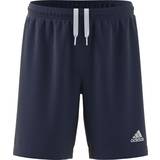 Blå - Drenge Bukser adidas Junior Entrada 22 Shorts - Team Navy Blue 2