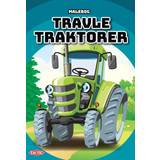 Kreativitet & Hobby Travle traktorer malebog