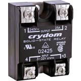 Crydom Elektronikskabe Crydom Halvlederrelæ D2425-10 25 A Koblingsspænding (max. 280 V/AC Strakskoblende 1 stk