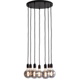 Nielsen Light Metal Loftlamper Nielsen Light K9 Cluster Black Pendel 40cm