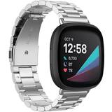 CaseOnline Stainless Steel Armband for Fitbit Sense