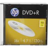 HP DVD Optisk lagring HP DVD+R 4.7GB 16x Slimcase 10-Pack