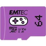 Emtec UHS-I Hukommelseskort Emtec Gaming microSDXC Class 10 UHS-I U3 V30 A1 64GB
