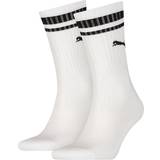 Puma Unisex Crew Heritage Stripe Socks 2-pack - White