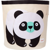 Beige Opbevaringskurve 3 Sprouts Panda Storage Bin