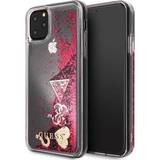 Guess Liquid Glitter Heart Case for iPhone 11 Pro Max