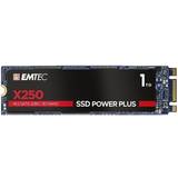 Emtec Harddisk Emtec X250 Power Plus M.2 SATA SSD 1TB
