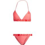 32 - Dame Bikinier adidas Women Beach Bikini - Semi Turbo/Vivid Red