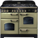 Elektriske ovne - Grøn Komfurer Falcon Classic Deluxe 110 gas Grøn