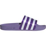 8,5 - Satin Hjemmesko & Sandaler adidas Adilette - Magic Lilac/Cloud White/Purple Rush
