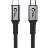 MicroConnect Rund - USB-kabel Kabler MicroConnect USB C-USB C 3.2 (Gen2) 2m