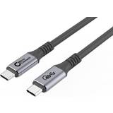 MicroConnect USB C-USB C - USB-kabel Kabler MicroConnect USB C-USB C 3.2 (Gen2) 1.2m