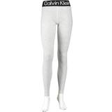 Calvin Klein Polyamid Bukser & Shorts Calvin Klein Logo Leggings - Light Grey Melange