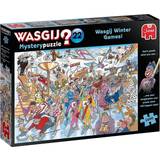 Klassiske puslespil på tilbud Jumbo Wasgij Mystery 22 Wasgij Winter Games 1000 Pieces