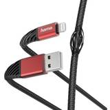 Hama Kvadratisk Kabler Hama Extreme USB A-Lightning 2.0 1.5m