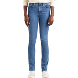 Dame - Elastan/Lycra/Spandex - W23 Jeans Levi's 724 High Rise Straight Jeans - Bogota Vision/Blue