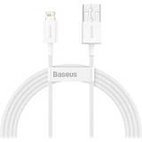Baseus Hvid Kabler Baseus USB A-Lightning 1.5m