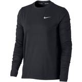 Nike Dame - Rund hals T-shirts Nike Dri-FIT Element Running Crew Women - Black