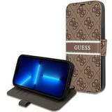 Guess Covers med kortholder Guess 4G Printed Stripe Wallet Case for iPhone 13 mini