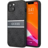 Guess Blå Covers & Etuier Guess 4G Printed Stripe Case for iPhone 13 mini