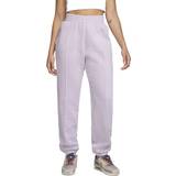26 - Dame - Lilla Bukser Nike Women's Sportswear Essential Collection Fleece Trousers - Doll