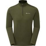 Montane Dart Thermo Zip Neck T-shirt Men - Kelp Green