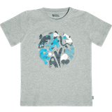 Fjällräven T-shirts Børnetøj Fjällräven Kid's Forest Findings T-shirts - Grey Melange