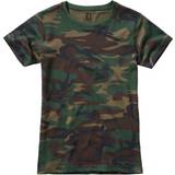 4 - Camouflage Overdele Brandit Basic Ladies T-shirt - Woodland