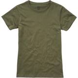 4 - Grøn Overdele Brandit Basic Ladies T-shirt - Olive