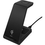 Mobilopladere - Sort - Trådløse opladere - USB Batterier & Opladere Deltaco QI-1037