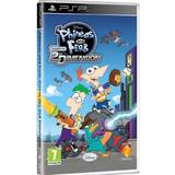 Action PlayStation Portable spil Phineas and Ferb: Across the 2nd Dimension (PSP)